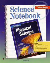 Glencoe Physical iScience, Grade 8, Science Notebook, Student Edition