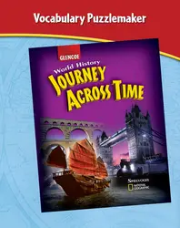 Journey Across Time, Vocabulary PuzzleMaker