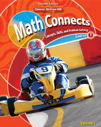 Math Connects: Concepts, Skills, and Problem Solving, Course 1, Teacher Wraparound Edition, Volume 1