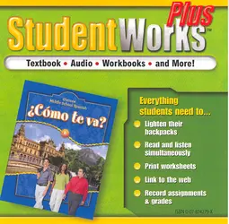 ¿Cómo te va? Level B Nivel azul, StudentWorks Plus CD-ROM
