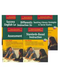 Social Studies Grades 6-12 Professional Development Series, 5-DVD Package