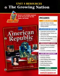 The American Republic to 1877, Unit 5 Resource Book