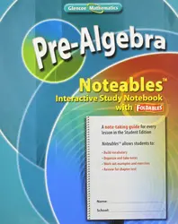 Pre-Algebra, Noteables: Interactive Study Notebook with Foldables