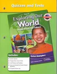 Exploring Our World: Eastern Hemisphere, Quizzes and Tests
