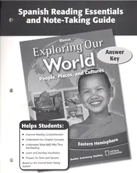 Exploring Our World: Eastern Hemisphere, Spanish Reading Essentials and Note-Taking Guide Answer Key