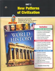 Glencoe World History, Unit Resources 2