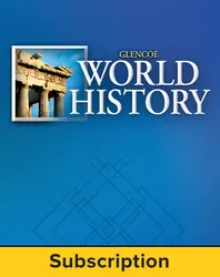 Glencoe World History, Online Student Edition, 1-Year Subscription with purchase of print Student Edition