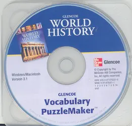 Glencoe World History, Vocabulary PuzzleMaker CD-ROM