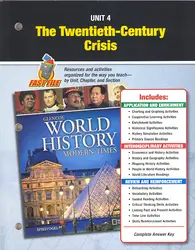 Glencoe World History: Modern Times, Unit Resources 4