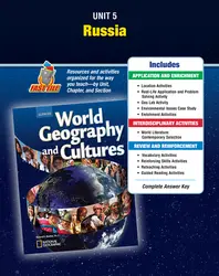 World Geography and Cultures, Unit Resources 5