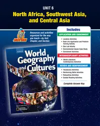 World Geography and Cultures, Unit Resources 6