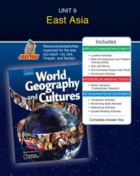 World Geography and Cultures, Unit Resources 9