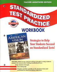 The American Vision, Standardized Test Practice, Teacher Edition
