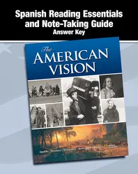 The American Vision, Spanish Reading Essentials and Note-Taking Guide Answer Key