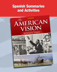 The American Vision: Modern Times, Spanish Summaries and Activities
