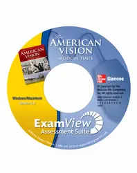 The American Vision: Modern Times, ExamView Assessment Suite