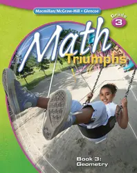 Math Triumphs, Grade 3, Student Study Guide, Book 3: Geometry