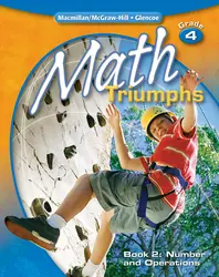 Math Triumphs, Grade 4, Student Study Guide, Book 2: Number and Operations