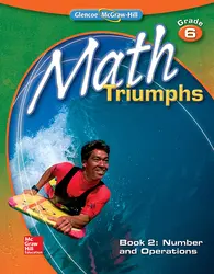 Math Triumphs, Grade 6, Student Study Guide, Book 2: Number and Operations