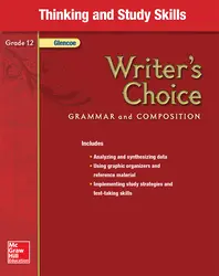 Writer's Choice, Grade 12, Thinking and Study Skills