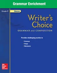 Writer's Choice, Grade 9, Grammar Enrichment