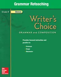 Writer's Choice, Grade 8, Grammar Reteaching