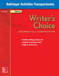 Writer's Choice, Grade 7, Bellringer Activities Transparencies