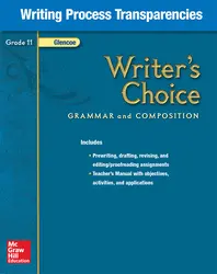 Writer's Choice, Grade 11, Writing Process Transparencies
