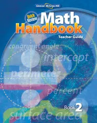 Quick Review Math Handbook, Book 2, Teacher Guide