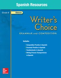 Writer's Choice, Grade 6, Spanish Resources