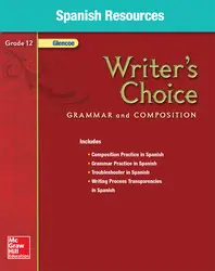 Writer's Choice, Grade 12, Spanish Resources