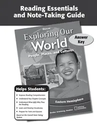 Exploring Our World: Eastern Hemisphere, Reading Essentials and Note-Taking Guide Answer Key