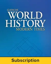 Glencoe World History: Modern Times, StudentWorks Plus Online, 1-Year Subscription