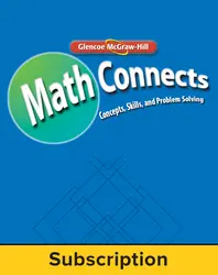 Math Connects Course 2 StudentWorks Plus online 6 year subscription