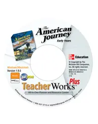 The American Journey: Early Years, TeacherWorks Plus CD-ROM