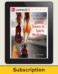 The Role of the Athletic Trainer in Sports Medicine: An Introduction for the Secondary School Student, Online Teacher Edition, 1-year subscription