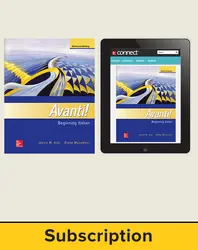 Aski, Avanti!, Introductory Italian, 2018, 4e, Standard Student Bundle, 6-year subscription