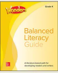 Wonders Balanced Literacy Grade K Unit 5 Student Edition