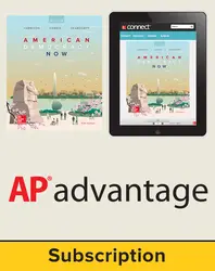 Harrison, American Democracy Now, 2017, 5e (AP Edition) Student AP Advantage Bundle (Student Edition with ONboard(v2), Connect, SCOREboard(v2)), 6-year subscription