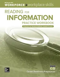 Workplace Skills Practice Workbook, Levels C/D, Reading for Information, 10-pack