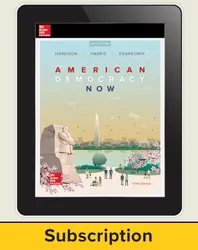 Harrison, American Democracy Now, 2017, 5e (AP Edition) AP advantage Digital Teacher Subscription, 1-year subscription