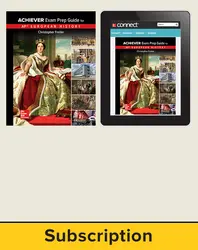 Freiler, AP Achiever Exam Prep Guide European History, 2017, 2e, Standard Student Bundle (Student Edition with Connect), 1-year subscription