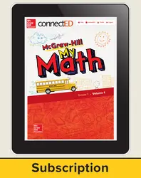 McGraw-Hill My Math, Student Center 6 Year Subscription Grade 1