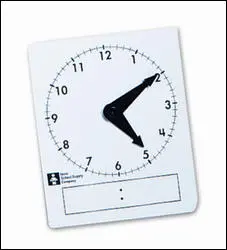 My Math and Reveal Math Student Clocks, Pkg of 15