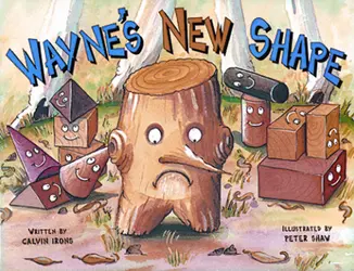 Growing with Math, Grade Pre-K, Math Literature: Wayne's New Shape Big Book (3-D Shapes)