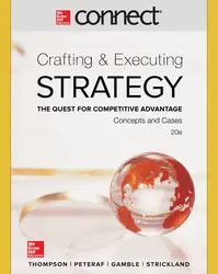 Connect 1 Semester Online Access for Crafting & Executing Strategy: Concepts and Cases