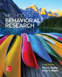 Methods in Behavioral Research