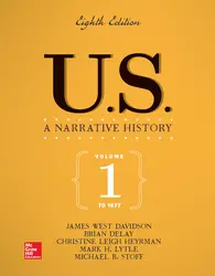 US: A Narrative History Volume 1: To 1877 8th Edition