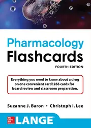 Lange Pharmacology Flashcards  4th Edition