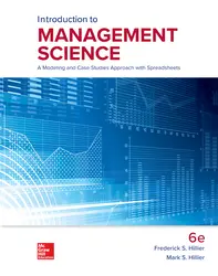 Introduction to Management Science: A Modeling and Case Studies Approach with Spreadsheets